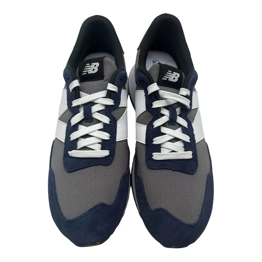 New Balance 237 Shoes Mens Sz 11 Navy‎ Blue/Grey/White Low Top Sneakers MS237MCN